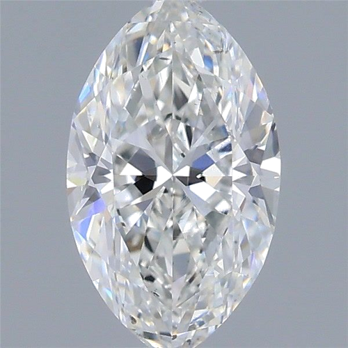 0.51 carat F-SI1 Natūralus Marquise Deimantas (1)