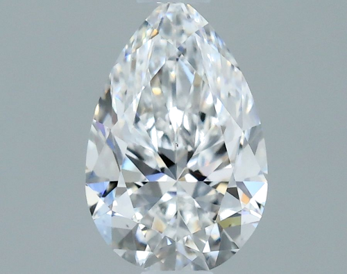 0.51 carat D-VS2 Natūralus Pear Deimantas (1)