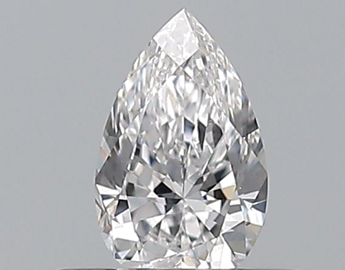 0.31 carat D-VS1 Natūralus Pear Deimantas (1)
