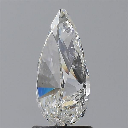 2.0 carat H-SI2 Natūralus Pear Deimantas (1)
