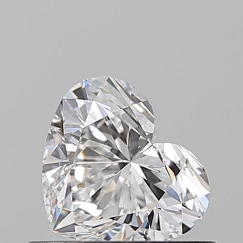 0.5 carat E-VVS1 Natūralus Heart Deimantas (1)