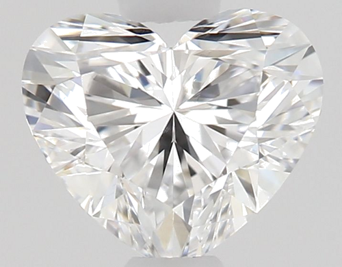 0.51 carat D-VS2 Natūralus Heart Deimantas (1)