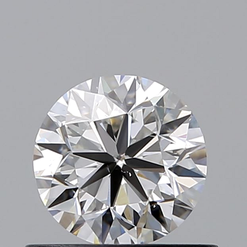 0.6 carat F-SI1 Very Good cut Natūralus Round Deimantas (1)