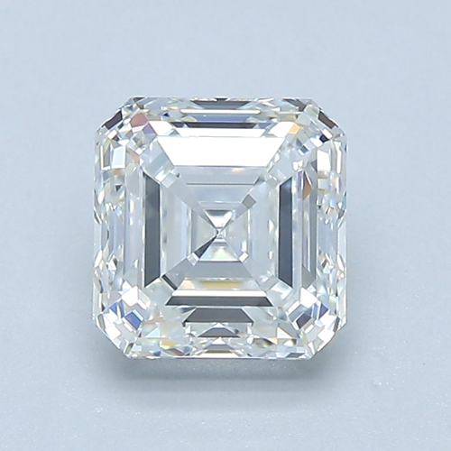 1.5 carat G-VS1 Natūralus Asscher Deimantas (1)