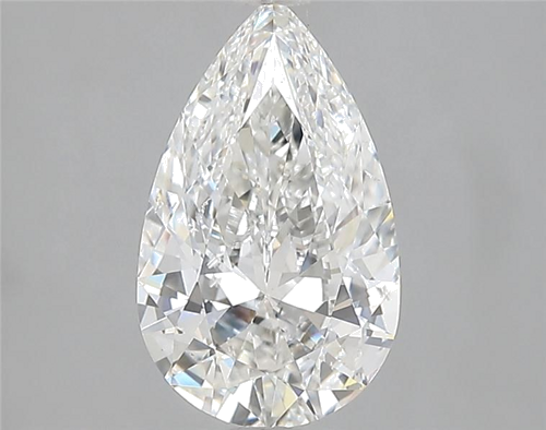 2.0 carat G-SI2 Natūralus Pear Deimantas (1)