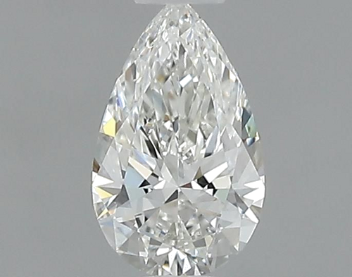 0.37 carat H-VS2 Natūralus Pear Deimantas (1)