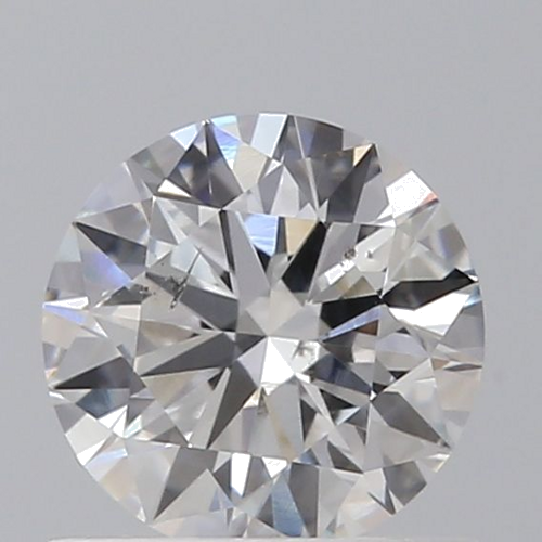 0.58 carat E-SI2 Excellent cut Natūralus Round Deimantas (1)