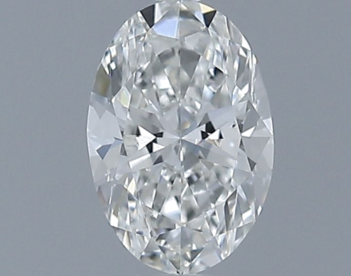 0.4 carat H-SI1 Natūralus Oval Deimantas (1)