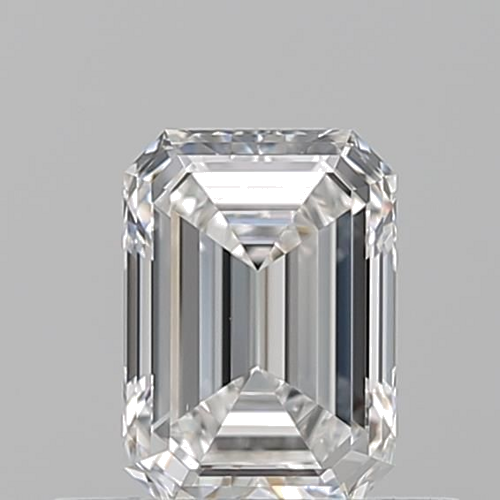 0.5 carat F-VVS2 Natūralus Emerald Deimantas (1)