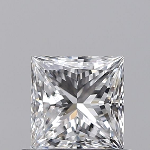 0.7 carat D-VS1 Natūralus Princess Deimantas (1)