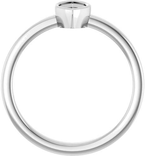 Sterling Silver 8x4 mm Marquise Solitaire Engagement Ring Mounting (2)