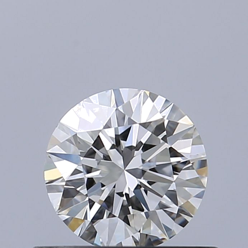 0.51 carat F-VVS1 Excellent cut Natūralus Round Deimantas (1)