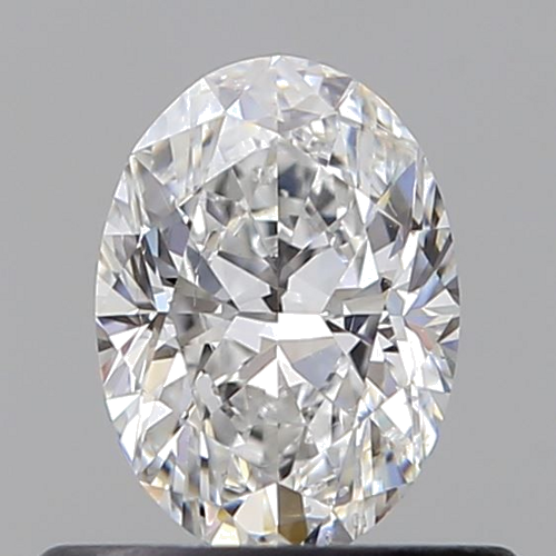 0.5 carat E-SI1 Natūralus Oval Deimantas (1)