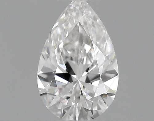 0.23 carat F-VVS2 Natūralus Pear Deimantas (1)