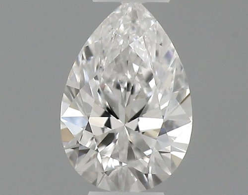 0.23 carat E-VVS2 Natūralus Pear Deimantas (1)