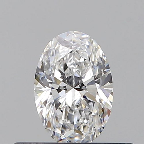0.33 carat D-VVS2 Natūralus Oval Deimantas (1)