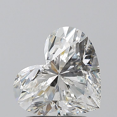 1.7 carat G-VS2 Natūralus Heart Deimantas (1)