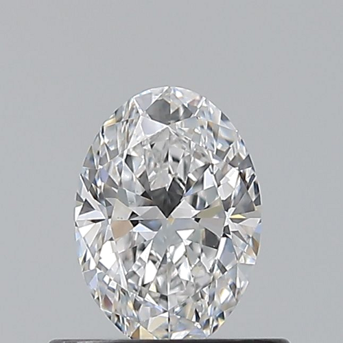 0.5 carat D-VS1 Natūralus Oval Deimantas (1)