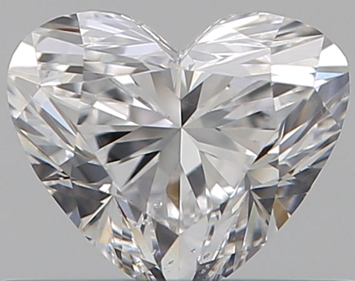 0.41 carat D-SI1 Natūralus Heart Deimantas (1)
