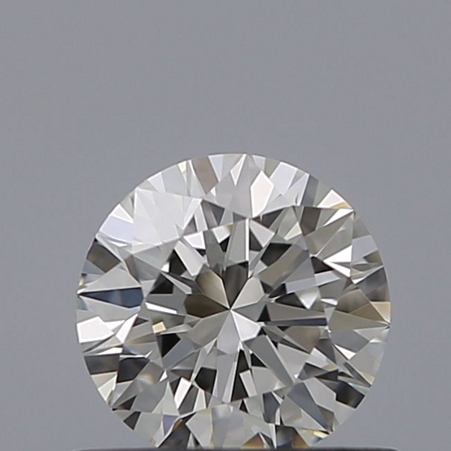 0.52 carat H-IF Excellent cut Natūralus Round Deimantas (1)