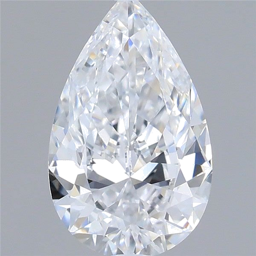 0.53 carat D-VS2 Natūralus Pear Deimantas (1)