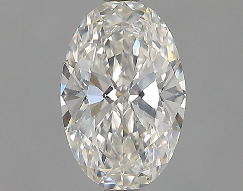 0.53 carat H-VS1 Natūralus Oval Deimantas (1)