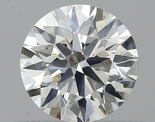 0.46 carat F-SI1 Excellent cut Natūralus Round Deimantas (1)