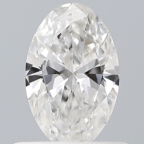0.5 carat E-VS1 Natūralus Oval Deimantas (1)