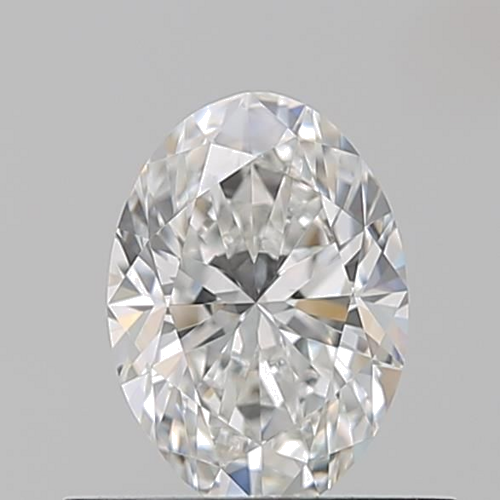 0.53 carat F-VVS2 Natūralus Oval Deimantas (1)