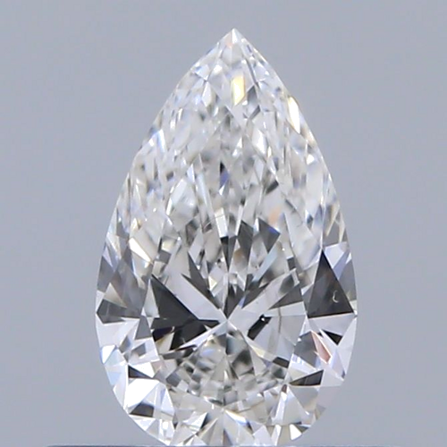 0.4 carat F-VS1 Natūralus Pear Deimantas (1)