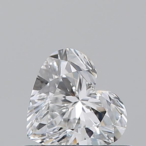 0.5 carat E-VS1 Natūralus Heart Deimantas (1)