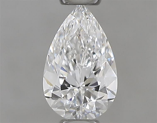 0.3 carat E-VVS1 Natūralus Pear Deimantas (1)