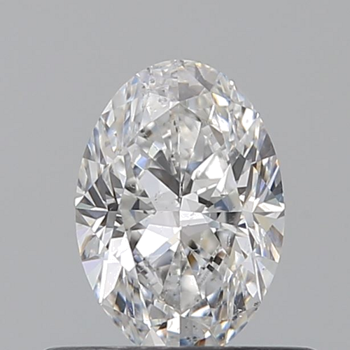 0.51 carat E-SI2 Natūralus Oval Deimantas (1)