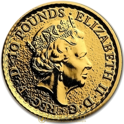 1/10 oz Британия 2017 Великобритания золотая монета (2)
