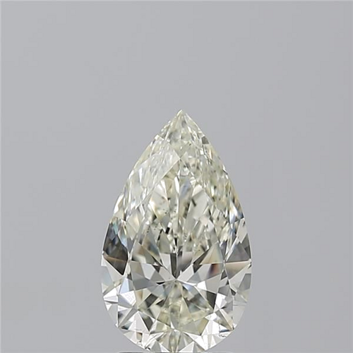 2.08 carat K-SI1 Natūralus Pear Deimantas (1)