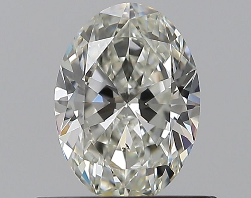 0.55 carat I-SI1 Natūralus Oval Deimantas (1)