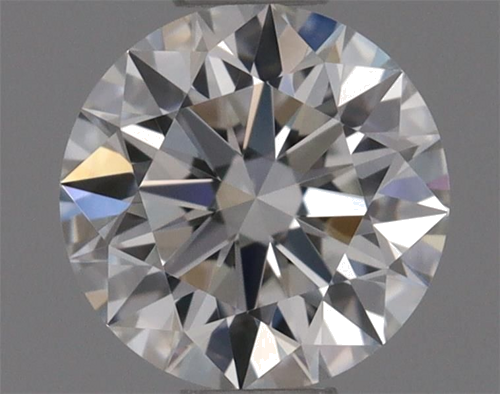 0.42 carat F-IF Excellent cut Natūralus Round Deimantas (1)