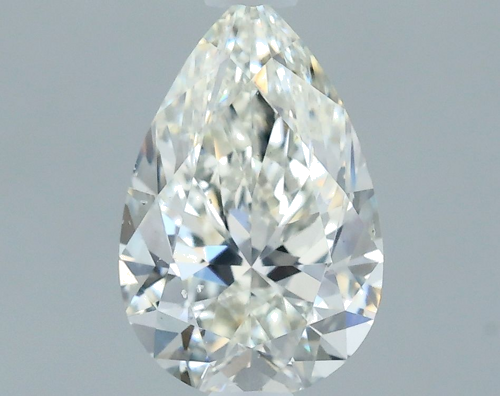 0.7 carat I-SI1 Natūralus Pear Deimantas (1)