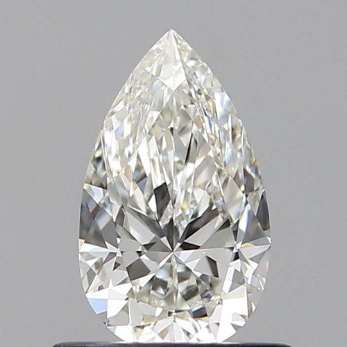 0.64 carat H-VS2 Natūralus Pear Deimantas (1)