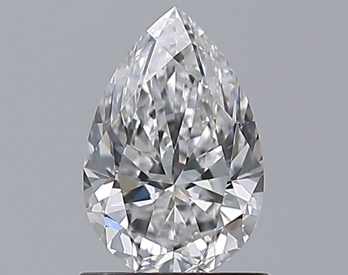 1.01 carat E-VS1 Natūralus Pear Deimantas (1)
