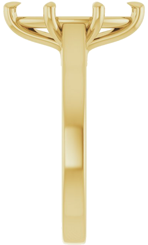Sužadėtuvių Žiedas „Claw-Prong“ 14k yellow gold Marquise 13mm x 6.5mm (4)