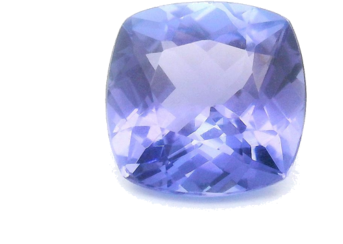 1.61 carat BLUE Cushion Tanzanite (1)
