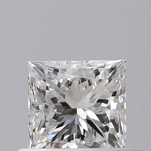 0.5 carat E-VS2 Natūralus Princess Deimantas (1)