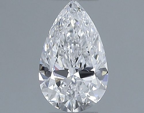 0.52 carat D-SI1 Natūralus Pear Deimantas (1)