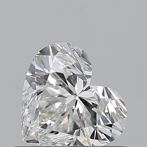 0.57 carat H-VS1 Natūralus Heart Deimantas (1)