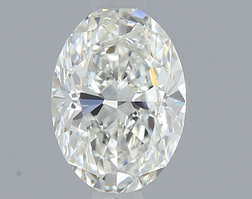 0.5 carat I-VVS2 Natūralus Oval Deimantas (1)