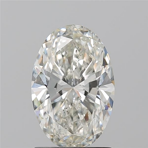 1.52 carat I-SI2 Natūralus Oval Deimantas (1)
