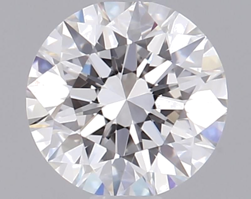 0.61 carat F-VVS1 Excellent cut Natūralus Round Deimantas (1)