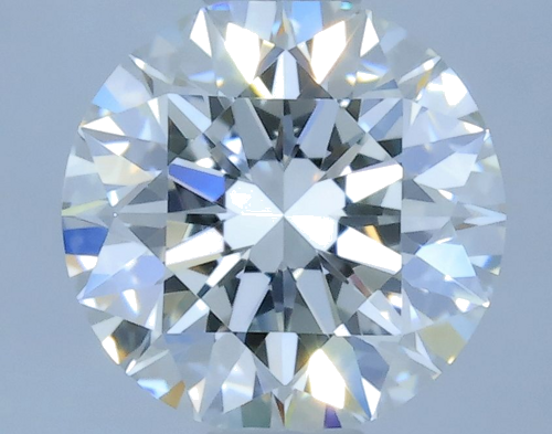 0.53 carat F-VVS1 Excellent cut Natūralus Round Deimantas (1)