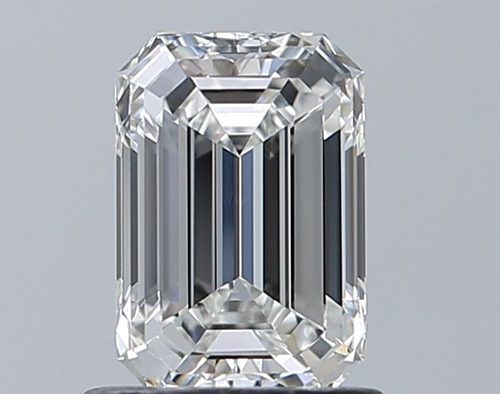 1.02 carat F-VVS1 Natūralus Emerald Deimantas (1)